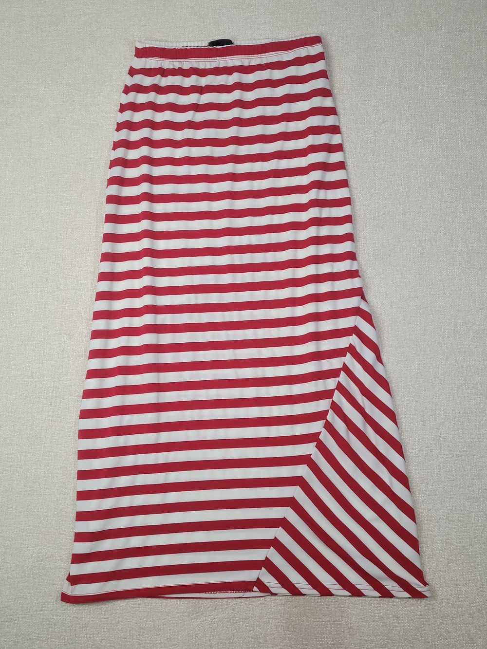 i jeans by Buffalo Red and White Striped Maxi Skirt